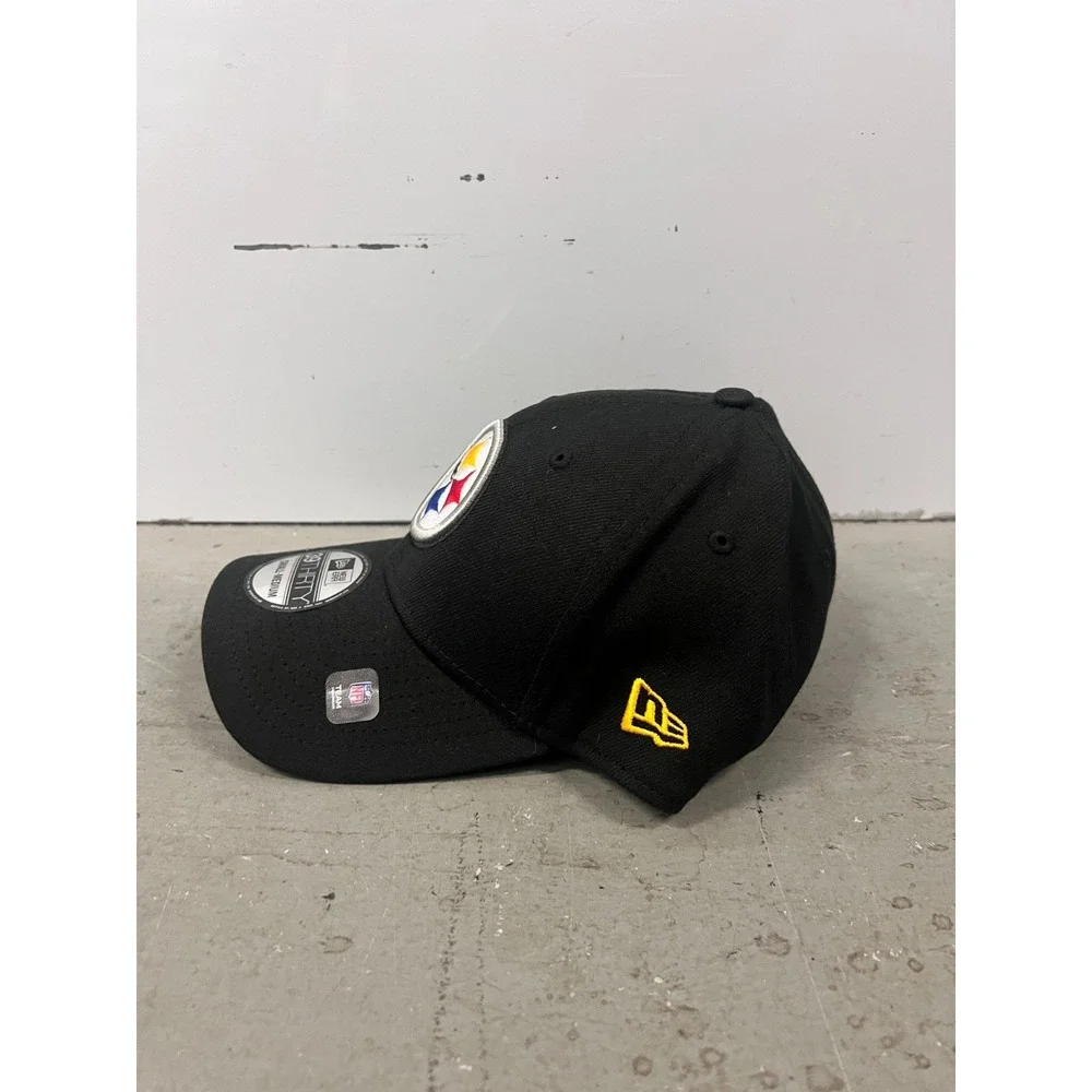 New Era Pittsburgh Steelers‎ Team Classic 39THIRTY Hat Unisex S/M Black Cap NWT